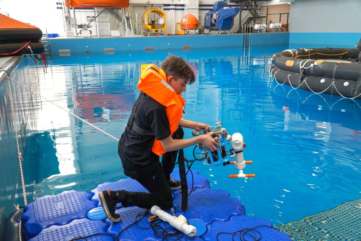 Региональные соревнования команд школьников по подводной робототехнике