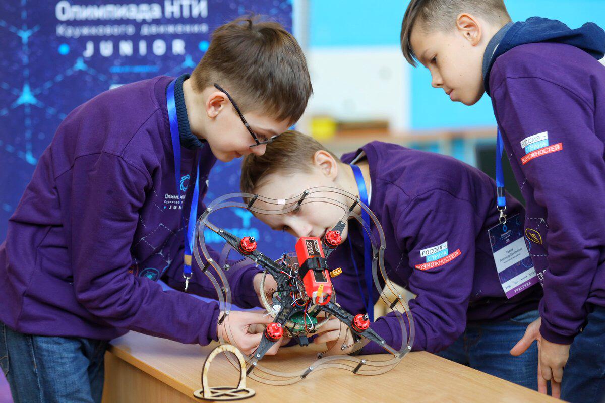 Стартовал второй сезон Олимпиады Кружкового движения НТИ.Junior